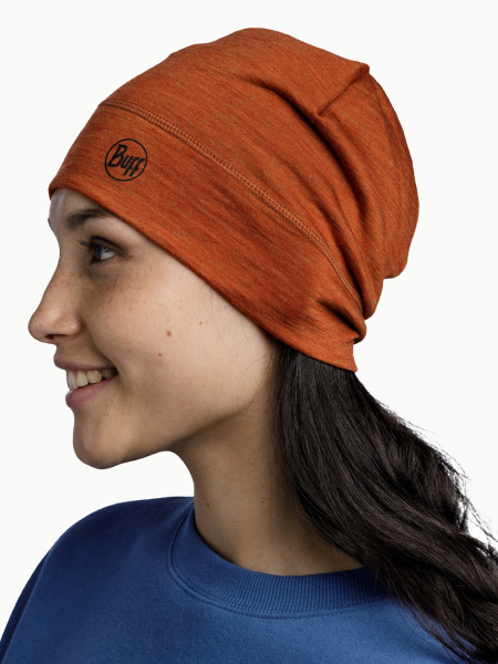 Шапка Buff Merino Midweight (Melange Cinnamon)